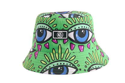 THIRD EYE BUCKET HAT (GREEN)